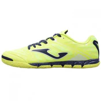 Image of Joma Super Regata Indoor Football Trainers - FluYellow/Navy