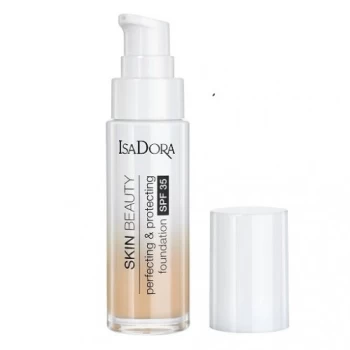 Image of Isadora Skin Beauty Perfecting & Protecting Foundation SPF 35 02 Linen