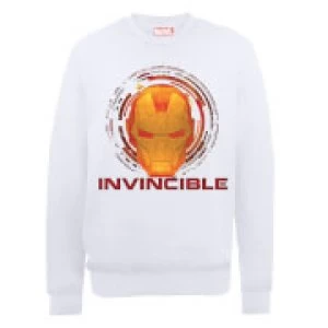 Image of Marvel Avengers Assemble Iron Man Invincible Sweatshirt - White - L