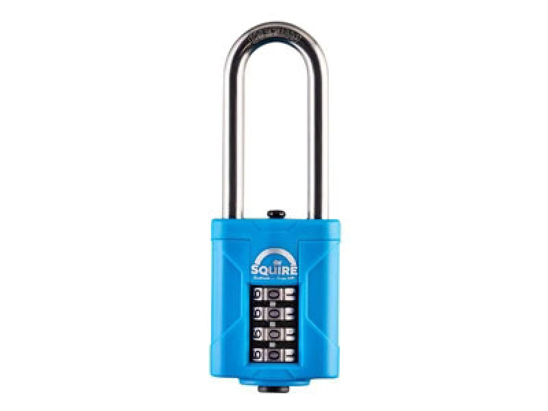 Image of Squire Cp50S25 Heavy-Duty Rustproof Marine Combi Padlock 50mm Long Shackle 63mm
