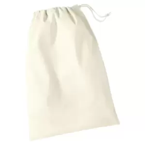 Image of Westford Mill Recycled Cotton Stuff Bag (S) (Natural)