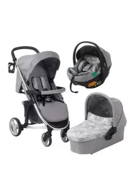 Image of My Babiie MB200i Travel System Sam Fairs - Grey