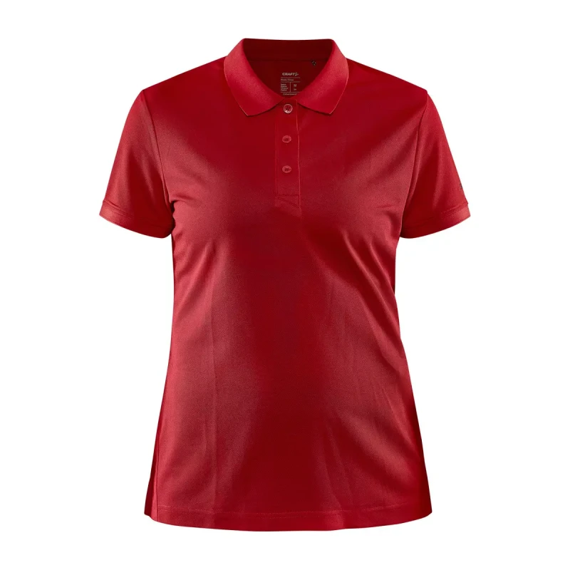 Image of Womens Polo shirt Craft core unify Rouge Female S