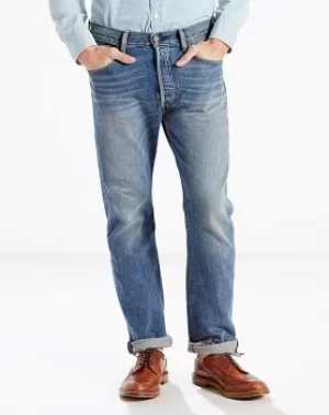 Image of Levis 501 Straight Fit Jean 32 In