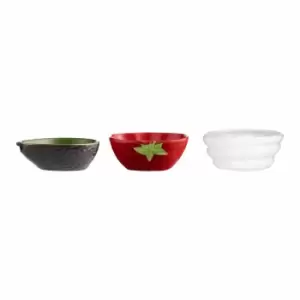 Image of Typhoon World Foods Set Of 3 Fajita Bowls