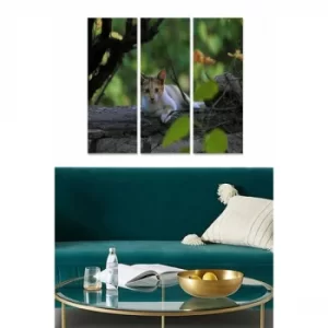 Image of MDF3665680 Multicolor Decorative MDF Painting (3 Pieces)