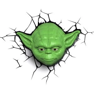 Image of Star Wars Episode 7 Yoda Head 3D Deco Light