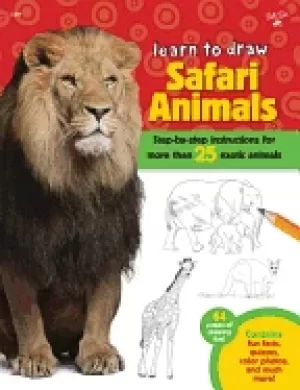 Image of learn to draw safari animals step by step instructions for more than 25 exo