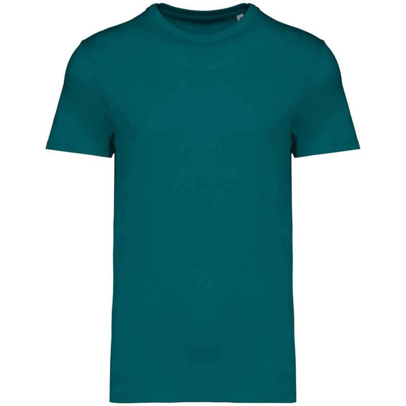 Image of Native Spirit Mens Heavyweight Slim T-Shirt in Bottle Green Size: XS Bottle Green Male XS