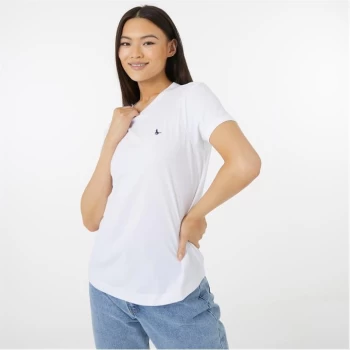 Image of Jack Wills Endmoor Boyfriend T-Shirt - White