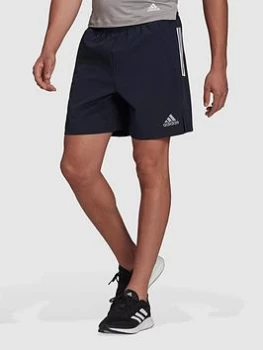 Image of adidas 3 Stripe Shorts - Navy, Size L, Men