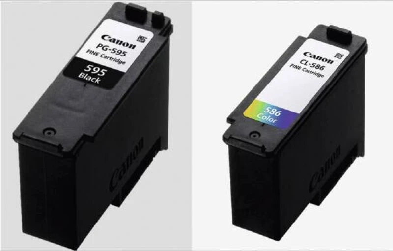 Image of Canon PG595/CL586 PVP ink cartridge 2 pc(s) Original CMYK 7171C004