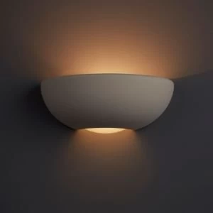 Image of Volos Sphere White Single wall light