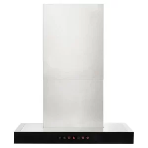 Image of Stoves 444444890 60cm Built In Connected Chimney Cooker Hood in Black