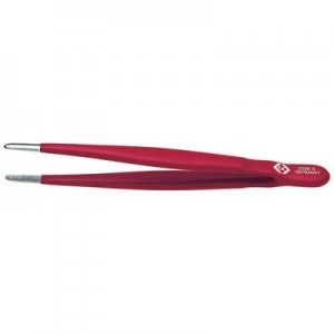 Image of C.K. T2308A Precision tweezers Blunt 145 mm