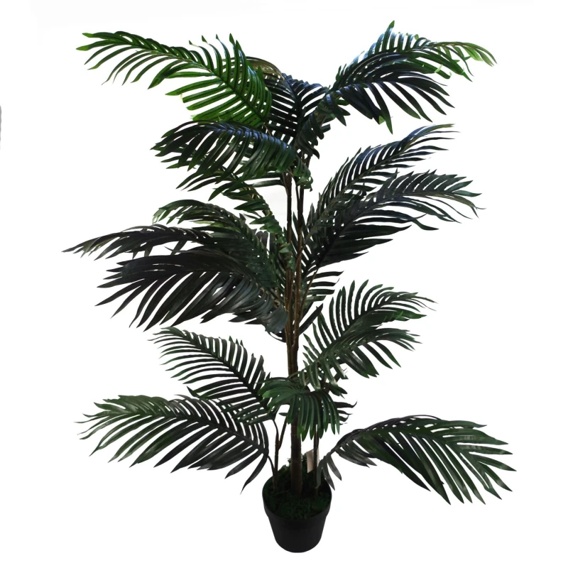 Image of Leaf Design 140cm Artificial Palm Tree (XL)