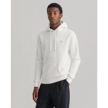 Image of Gant Original Sweat Hoodie - White