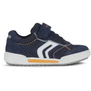 Image of Geox Poseido Capsule Trainers - Blue