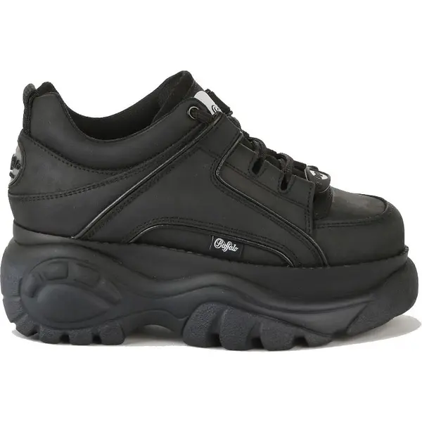 Image of Buffalo Boots Womens 1339-14 Chunky Platform Trainers Shoes - UK 6 / EU 39 Black female ES2530BCK39