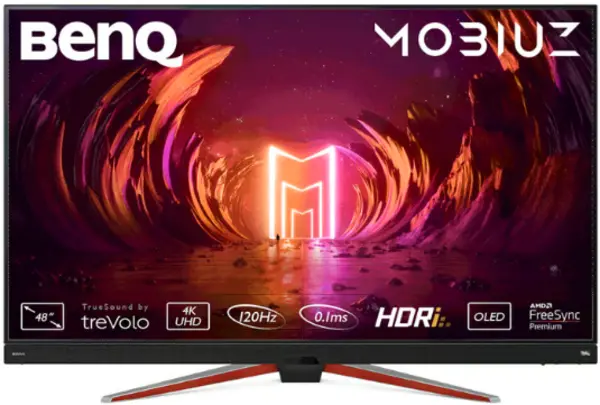 Image of BenQ MOBIUZ 48" EX480UZ 4K Ultra HD Gaming OLED Monitor