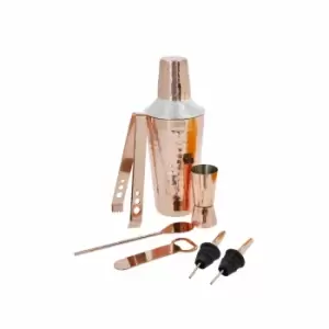 Image of Barcraft Copper Cocktail Making Set 7Pcs