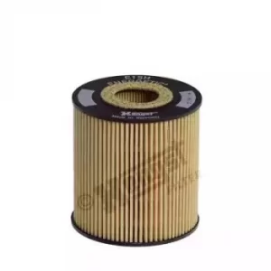 Image of Oil Filter Insert With Gasket Kit E15H D59 by Hella Hengst