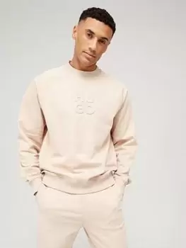 Image of HUGO Dumbkin Sweatshirt - Beige , Light Beige, Size 2XL, Men