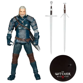 Image of McFarlane The Witcher 3: Wild Hunt 7" Action Figure - Geralt Of Rivia (Viper Armour Teal)
