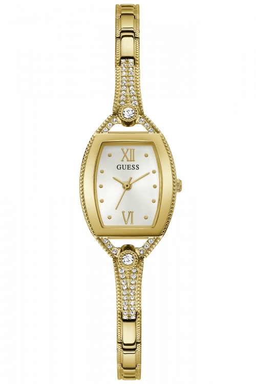 Image of Guess White And Gold 'Bella' Fashion Watch - GW0249L2
