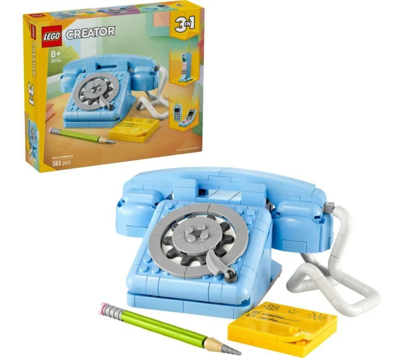 Image of LEGO Creator 31174 3-in-1 Retro Telephone Set 5702017879963