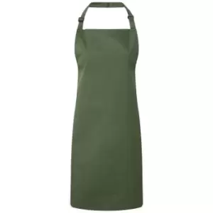 Image of Premier Unisex Adult Colours Full Apron (One Size) (Moss) - Moss