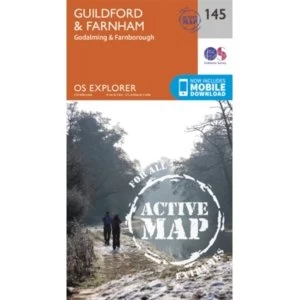 Image of Guildford and Farnham by Ordnance Survey (Sheet map, folded, 2015)
