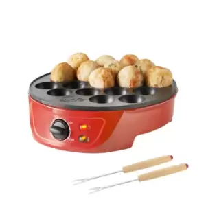 Image of Global Gizmos 37529 Pancake Ball Maker - Red