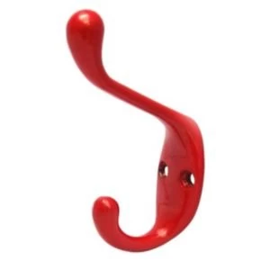 Image of BQ Red Zinc Alloy Hat Coat Hook