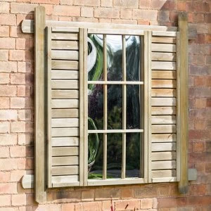 Image of Zest4Leisure Snowdrop Garden Mirror