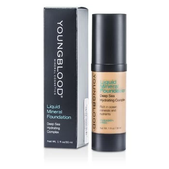 Image of YoungbloodLiquid Mineral Foundation - Golden Tan 30ml/1oz