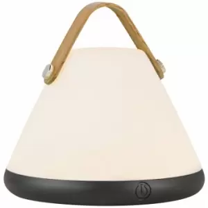 Image of Nordlux Strap LED Dimmable Portable Floor Lamp White, Black, IP54, 2700K