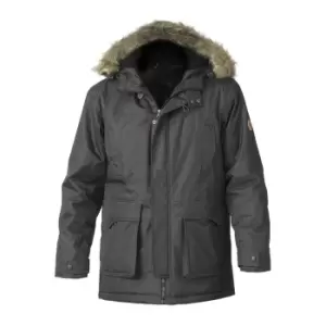Image of Duke Mens Lovett D555 Kingsize Faux Fur Trim Parka (3XL) (Khaki)