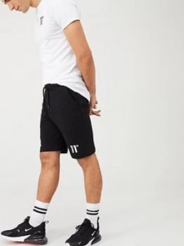 Image of 11 Degrees Core Sweat Shorts - Black