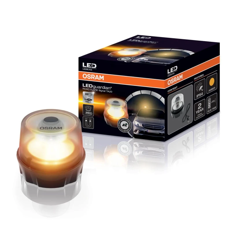 Image of OSRAM LEDSL104 Hand lamps LEDguardian ROAD FLARE Lamp Type: LED, 3,7V Hand lamps (2478)