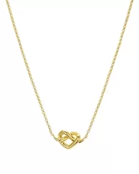 Image of kate spade new york Loves Me Knot Mini Pendant Necklace, 16
