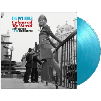 Image of Various - The Pye Girls Coloured My World Limited Edition Silver & Blue Vinyl