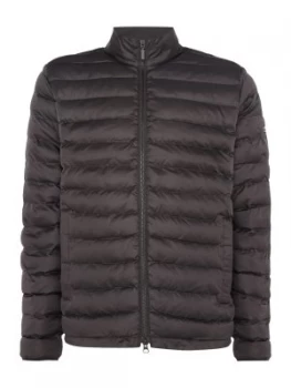 Image of Mens Barbour Baffle quilted jacket Black