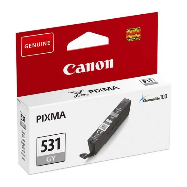Image of Canon CLI-531GY Grey Ink Cartridge - 6122C001 (Original)