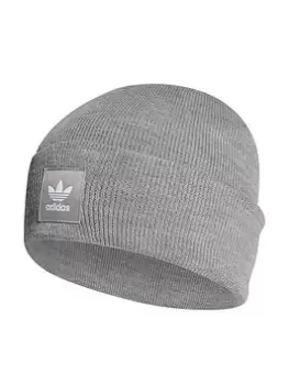 Image of adidas Originals Ac Cuff Knit Hat - Grey, Size L, Men