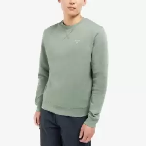 Image of Barbour Heritage Ridsdale Logo Cotton-Jersey Sweatshirt - M