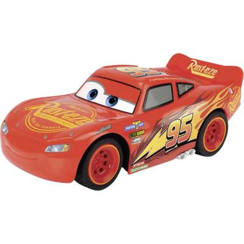 Image of Jada Toys 203081000 RC Cars 3 Lightning McQueen Single Drive...