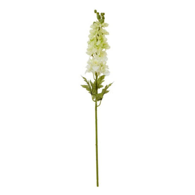 Image of Hill Interiors Elatum Delphinium Artificial Flower White (One Size)