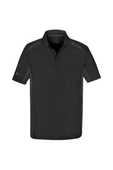 Image of Two Tone Short Sleeve Lightweight Polo Shirt