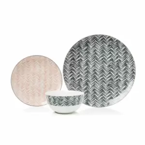 Image of Sabichi 12 Piece Marli Decal Dinner Set